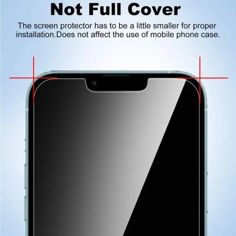 3pcs Anti-Spy Tempered Glass Screen Protector Compatible l